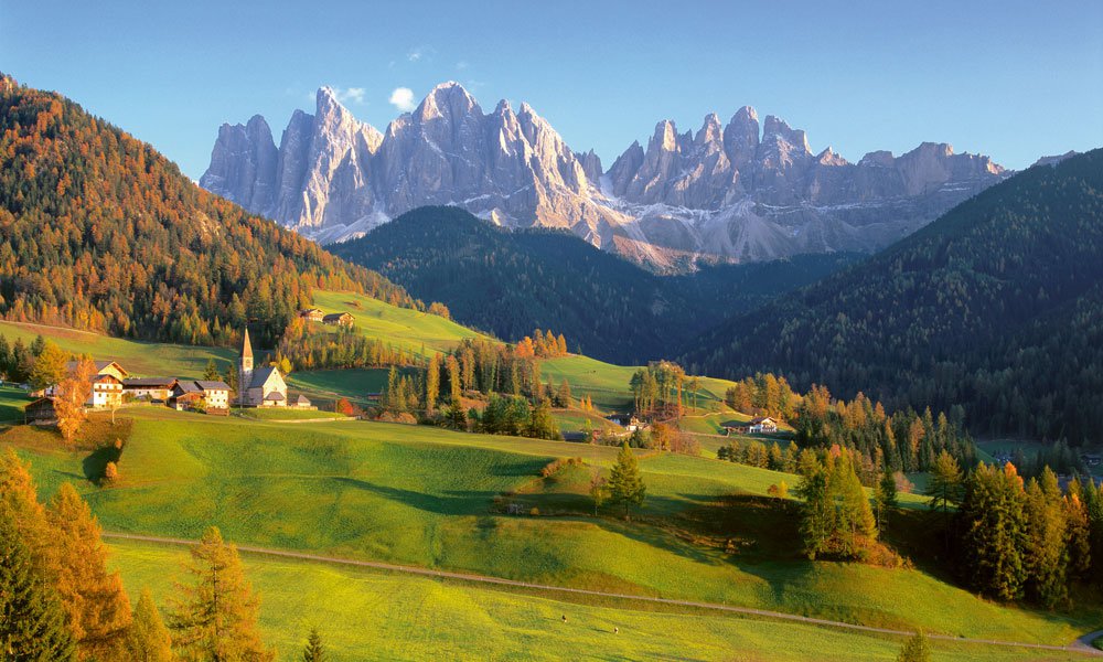 See up close the world famous mountains during a holiday in the Dolomites