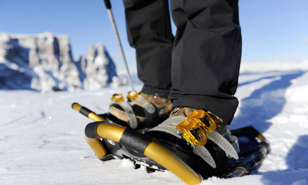 Snowshoeing on the Seiser Alm: a real paradise of routes